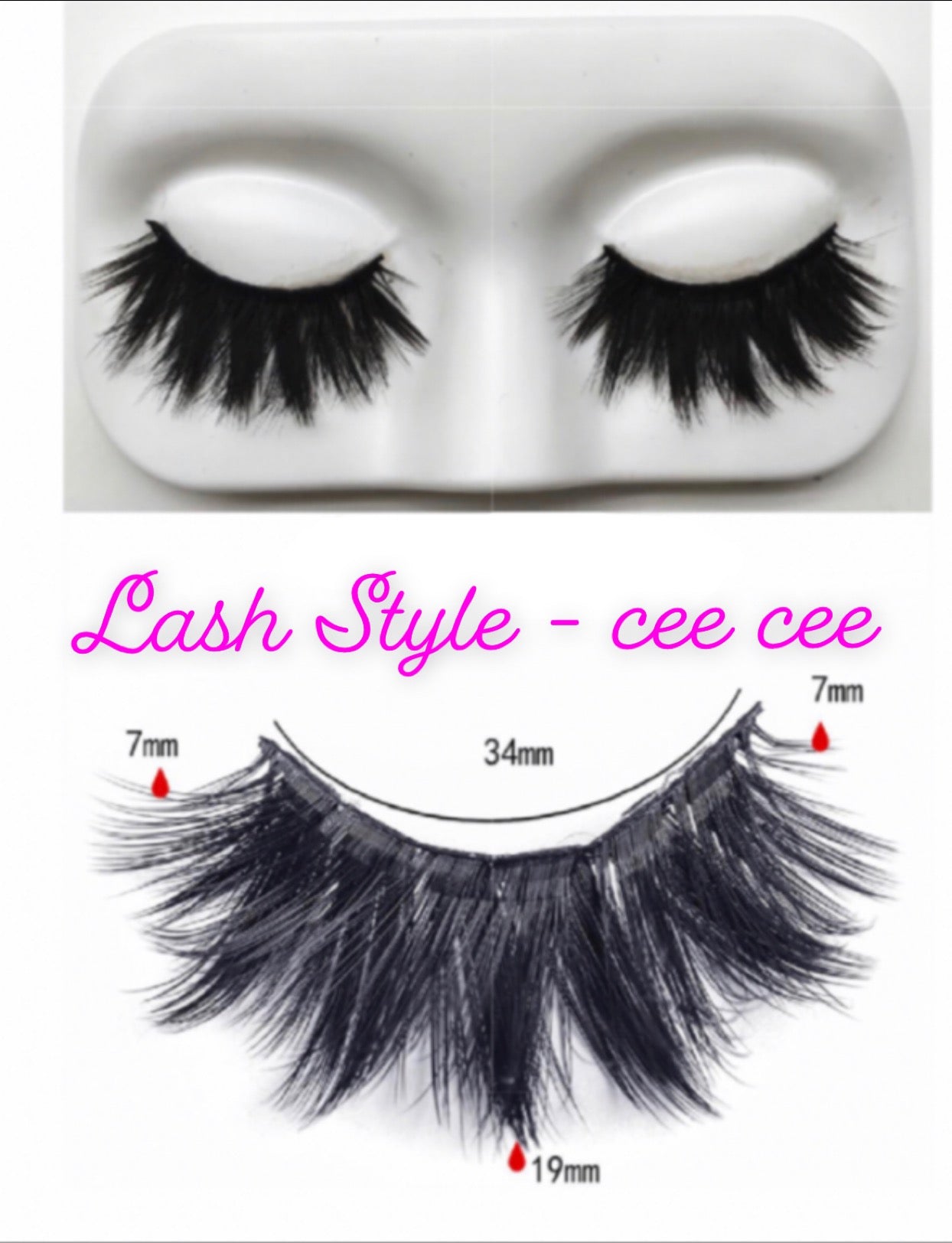 Magentic Lash - 2 pair